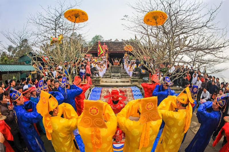 Lễ hội đền Quả Sơn của tỉnh Nghệ An