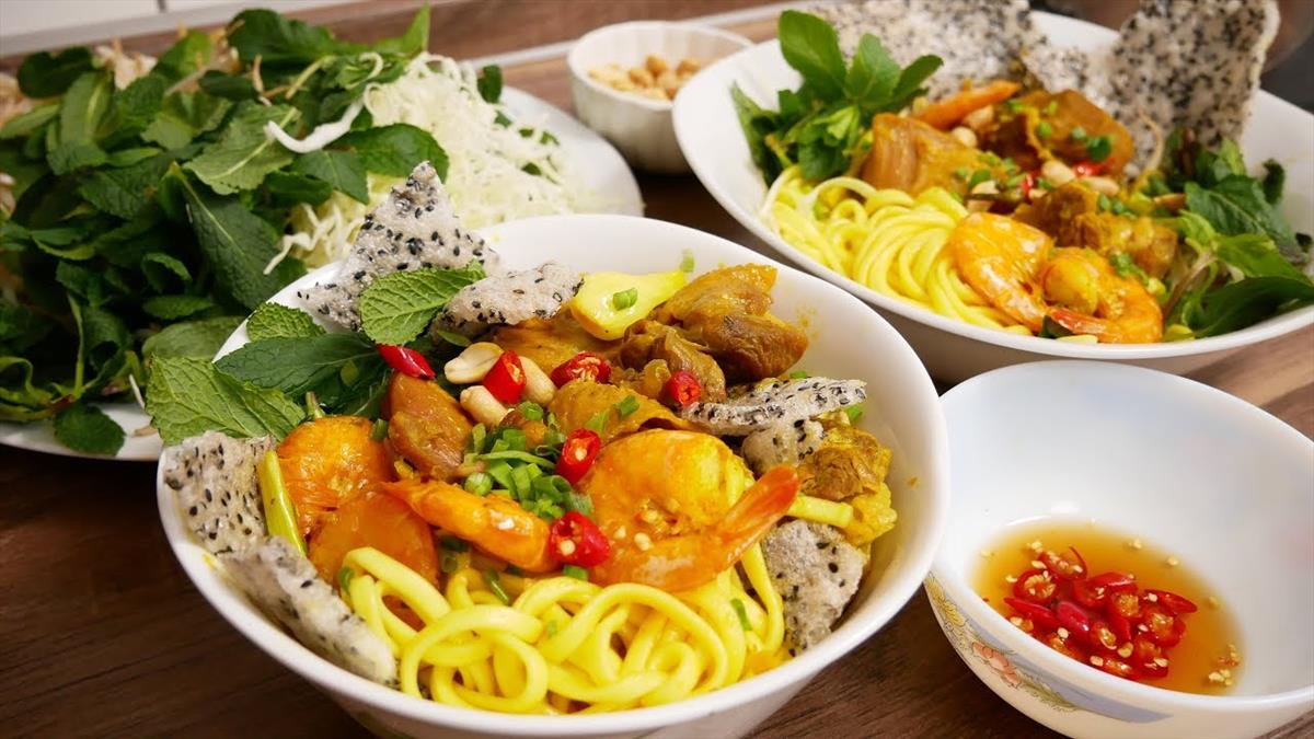 Quang noodles - A unique creation of the Quang people