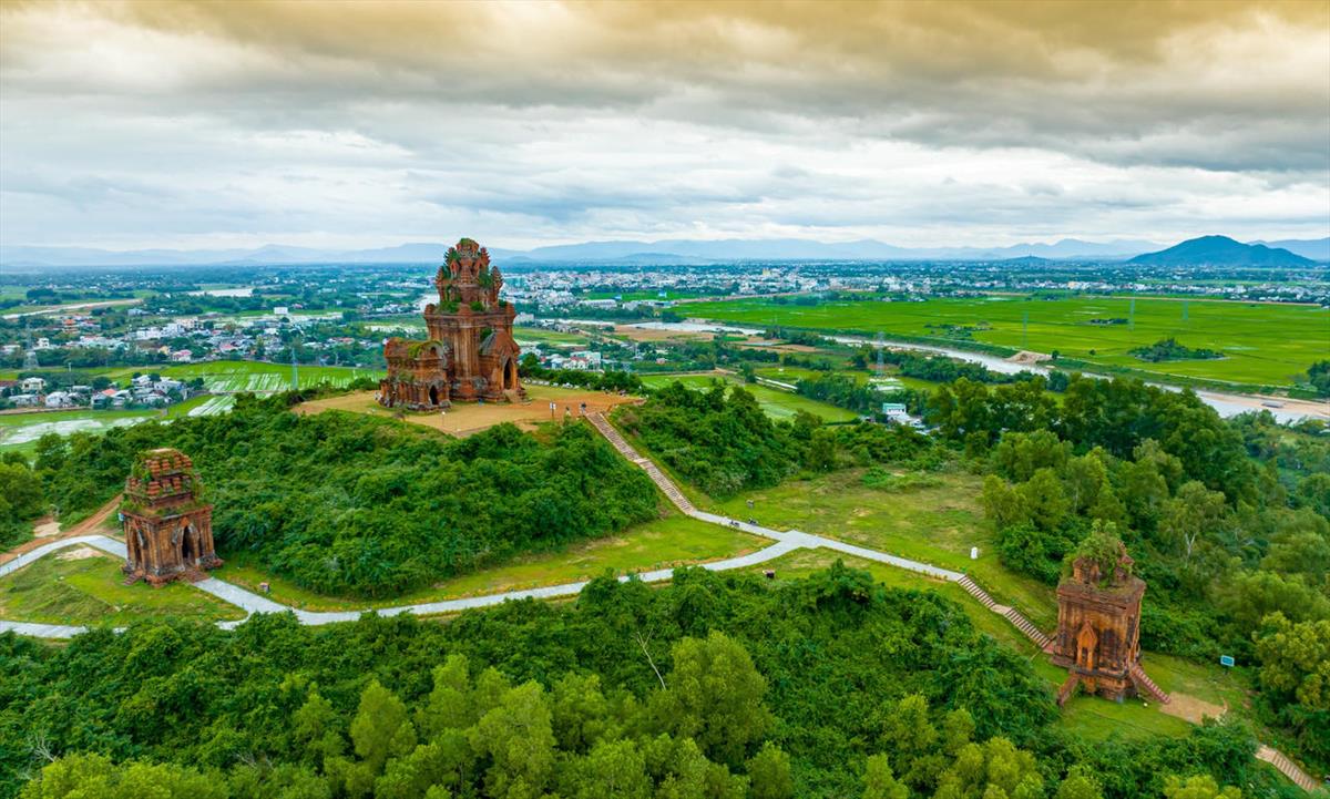 Tháp Cánh Tiên ở tỉnh Bình Định
